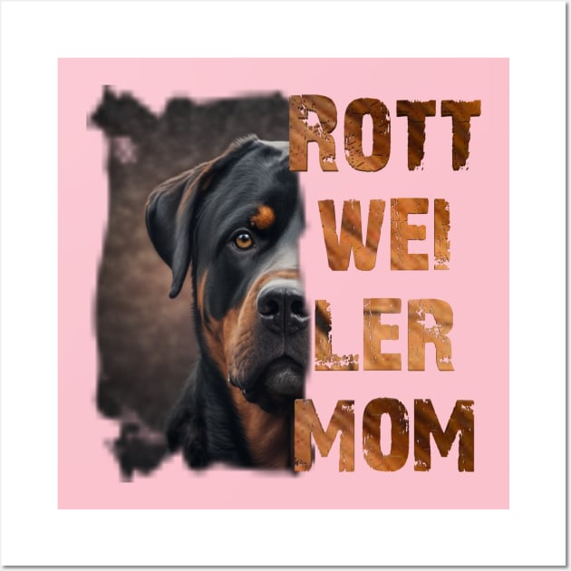 Rottweiler Wall Art by Bernesemountaindogstuff